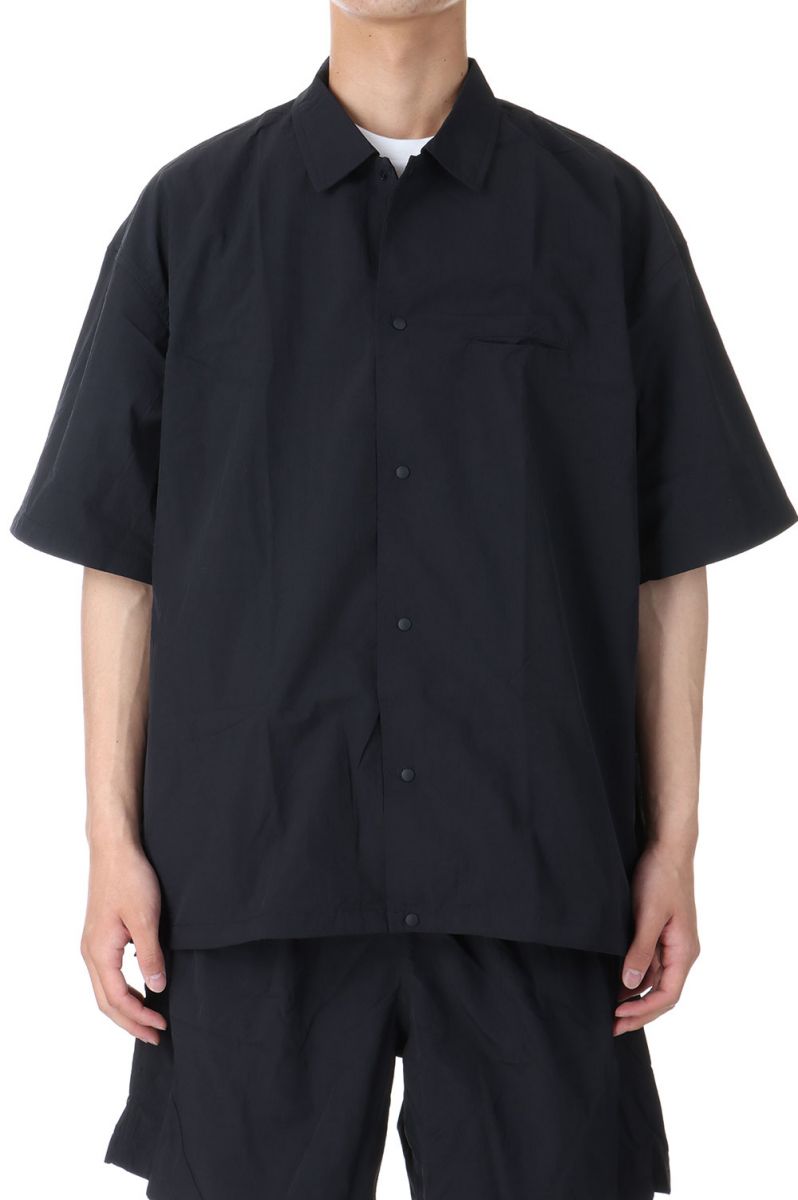 Snap Shirt - BLACK (SHL24SS007) SHELTECH(VFebN)