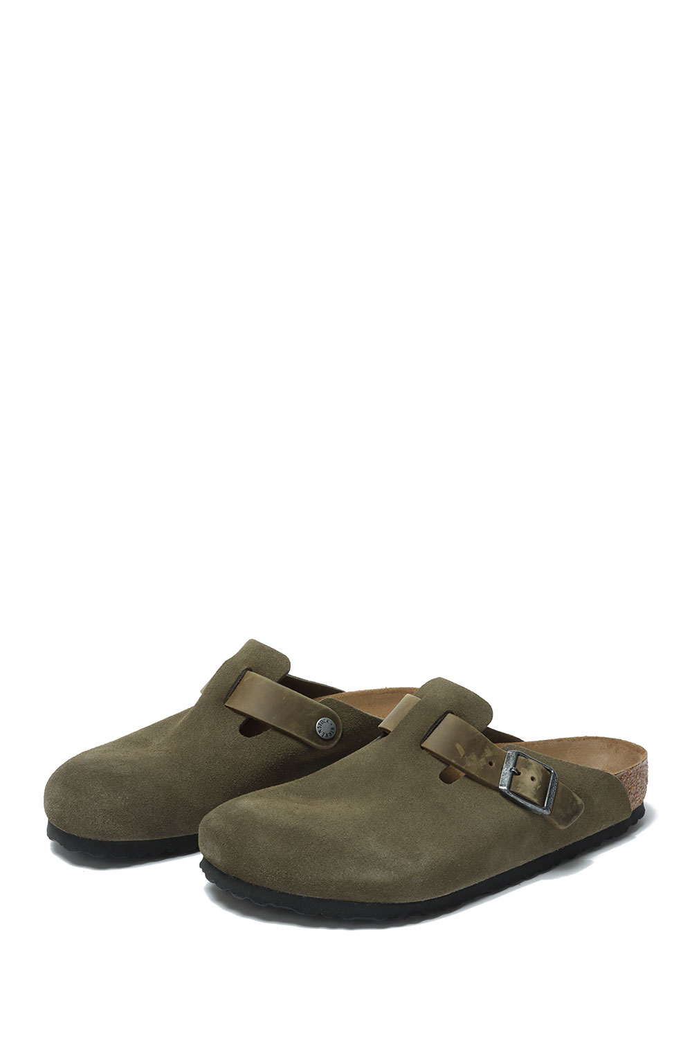 Boston / Suede Leather - THYME (25.0cm~) Birkenstock - Men -(ビルケンシュトック)
