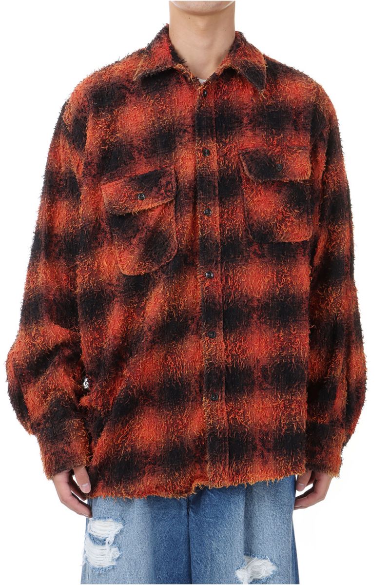 ZOMBIE SILHOUETTE CHECK SHIRT (24AW18SH148) doublet(ダブレット)のサムネイル