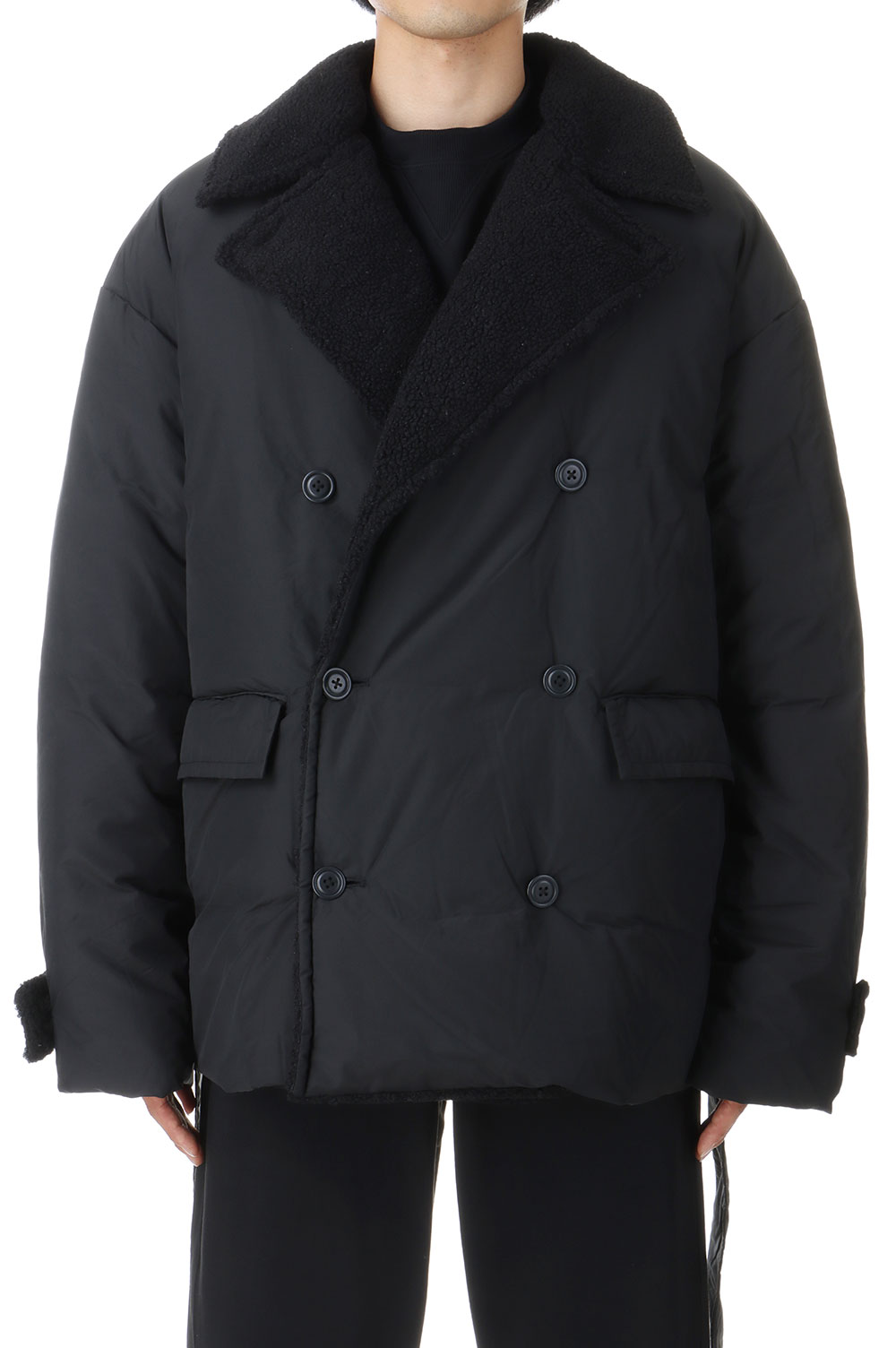 Rakuten - RECYCLED DOWN P-COAT - BLACK (FSU09242U0003 ) F/CE.(エフシーイー)