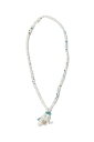 H/W HAGIRE NECKLACE / WHITE D (PC-011-2244) Porter Classic(ポータークラシック)