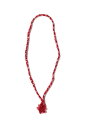 H/W HAGIRE NECKLACE / RED A (PC-011-2244) Porter Classic(ポータークラシック)