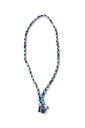 H/W HAGIRE NECKLACE / BLUE A (PC-011-2244) Porter Classic(ポータークラシック)