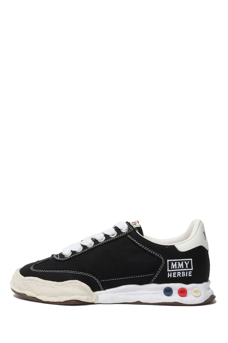 Rakuten - 【P10倍】HARBIE original sole canvas Low sneaker / BLACK（A09FW704）* MIHARA YASUHIRO(ミハラ ヤスヒロ)