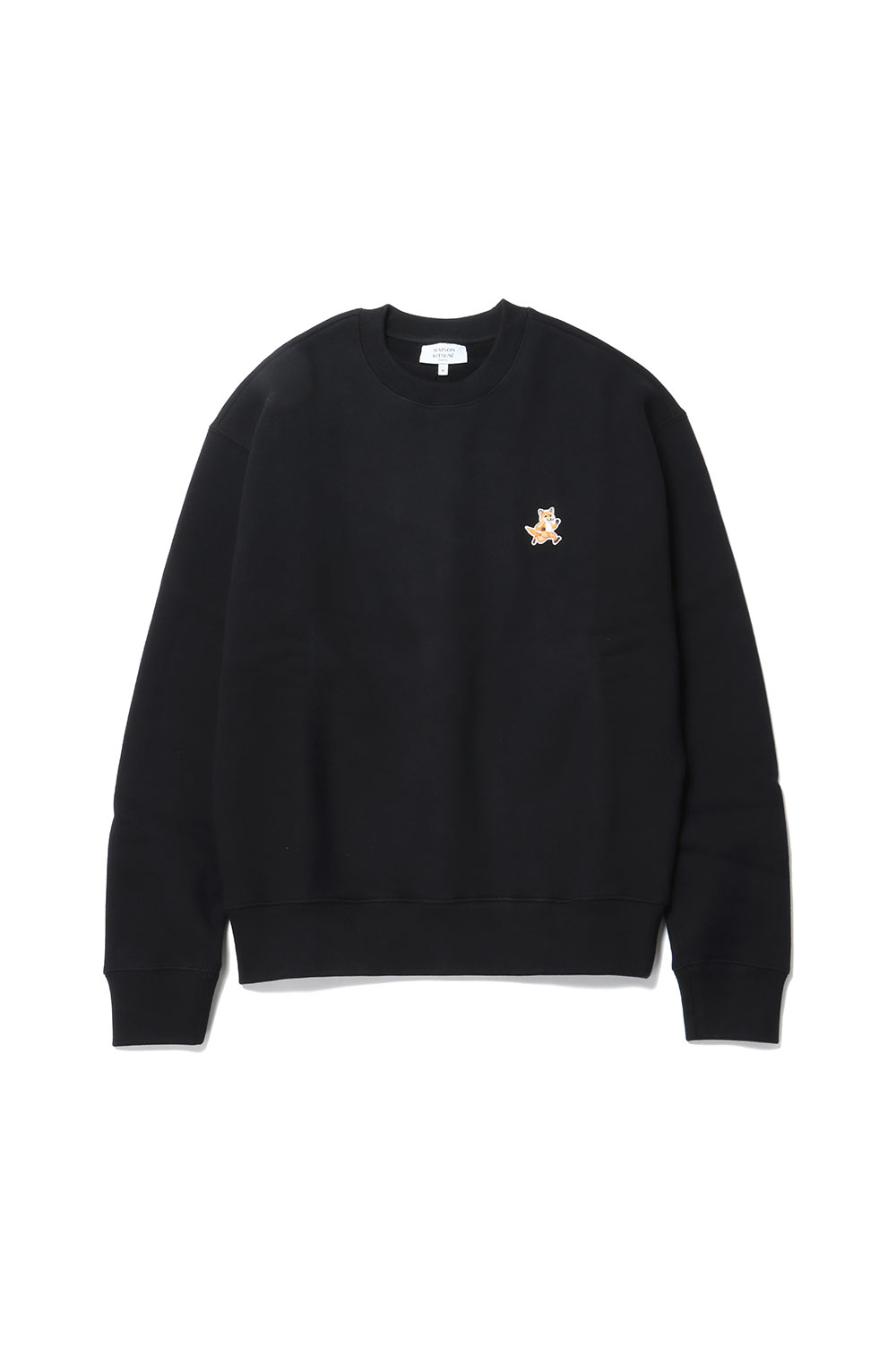 Rakuten - 【P10倍】SPEEDY FOX PATCH COMFORT SWEATSHIRT - BLACK(MM00313KM0307) Maison Kitsune -Men-(メゾンキツネ)