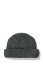 【SALE / 10%OFF】KNIT DECK CAP -GRAY- (KN-242901) Kijima Takayuki(キジマタカユキ)