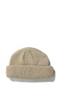 【SALE / 10%OFF】KNIT DECK CAP -BEIGE- (KN-242901) Kijima Takayuki(キジマタカユキ)