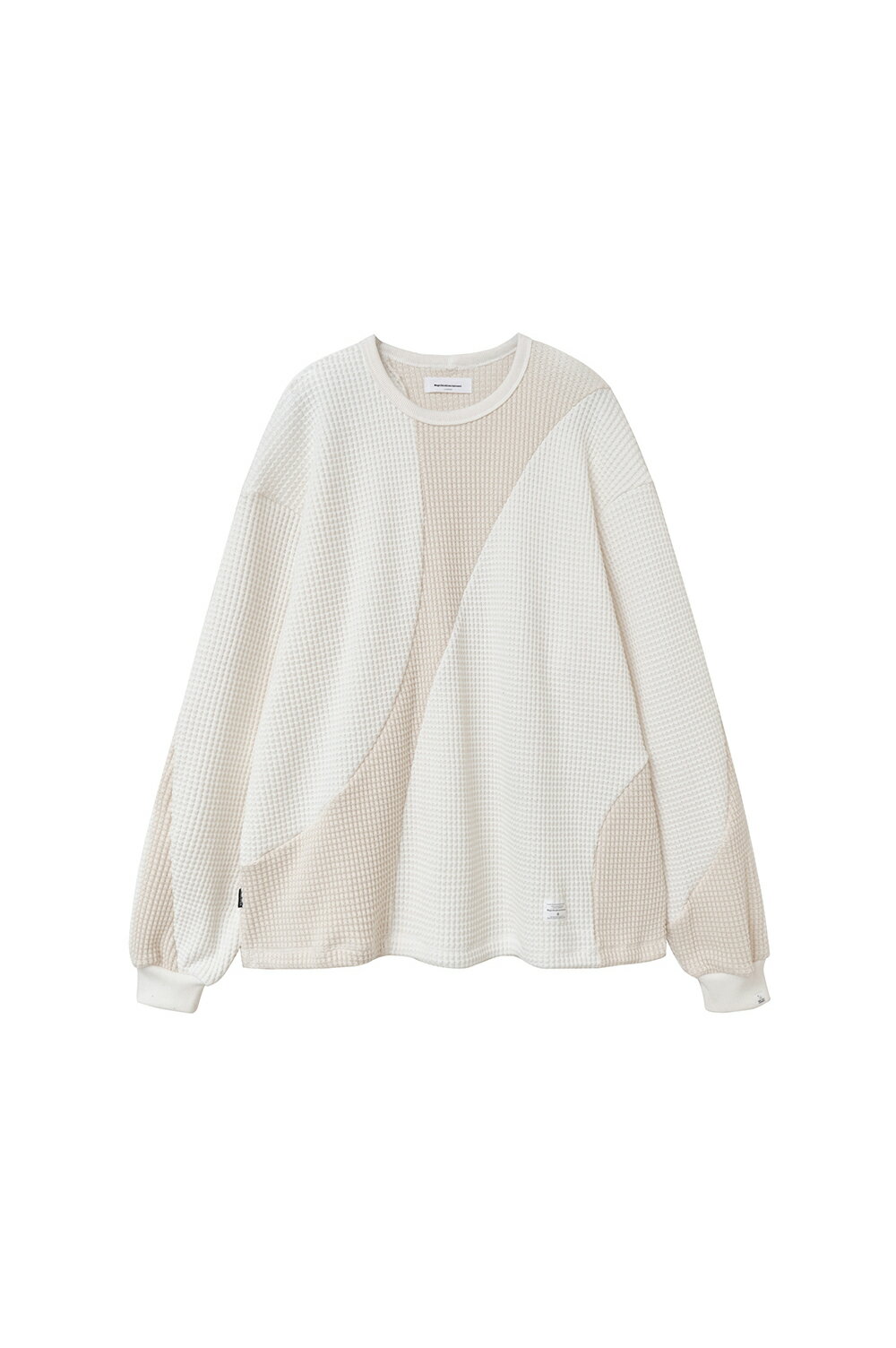 Hallucination Waffle T/White Tonal(24AW-MS10-029) MAGIC STICK(マジックスティック)