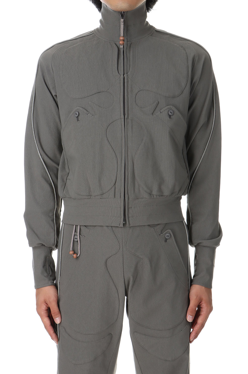Rakuten - 【P10倍】HNMN TOP/GRAY(JI-24AW-BZ01) JIAN YE(ジェンイェ)