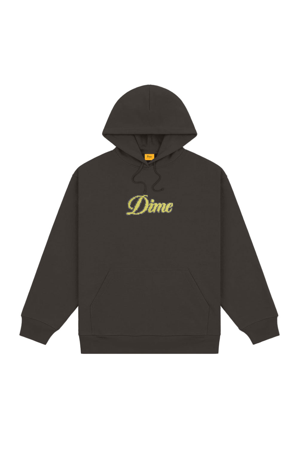 Rakuten - 【P10倍】PIXEL CURSIVE HOODIE / Vintage Black(DIMEFA2419BLK) Dime(ダイム)