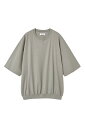 URBAN GREY HALF SLEEVE CREW NECK(24SS-CORE-005) MAGIC STICK(}WbNXeBbN)