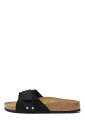 Oita / Modern Suede / Narrow - BLACK (~24.5cm) Birkenstock -Women-(ビルケンシュトック)