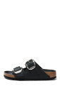 【SALE / 10%OFF】Arizona Big Buckle / Oiled Leather / Narrow - BLACK HEX (~24.5cm)...