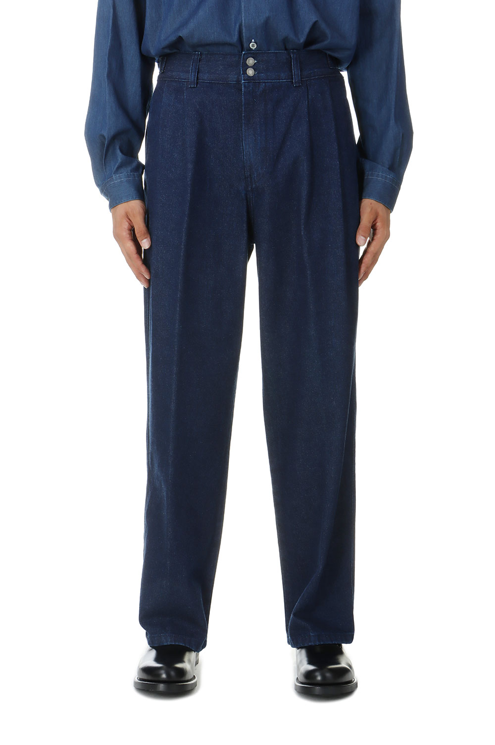 Rakuten - 【P10倍】SANTIAGO KAIHARA DENIM PANTS - BLUE (AODFDN001BL) ANOTHER OFFICE(アナザー・オフィス)