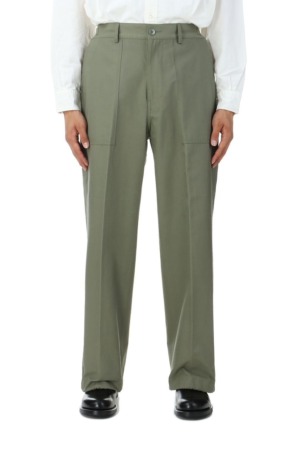 Rakuten - 【P10倍】CUSHY BAKER PANTS - OLIVE (AODFPT009OL) ANOTHER OFFICE(アナザー・オフィス)