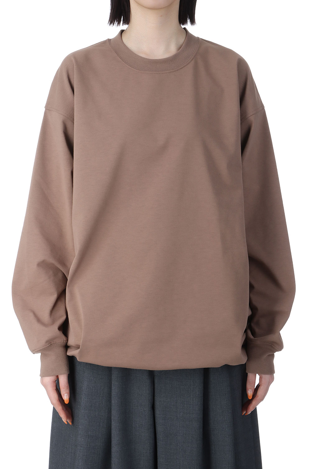 Rakuten - W's TECH DRAWSTRING L/S TEE - BEIGE (BE-40025L) DAIWA PIER39 -Women-(ダイワ ピア 39)