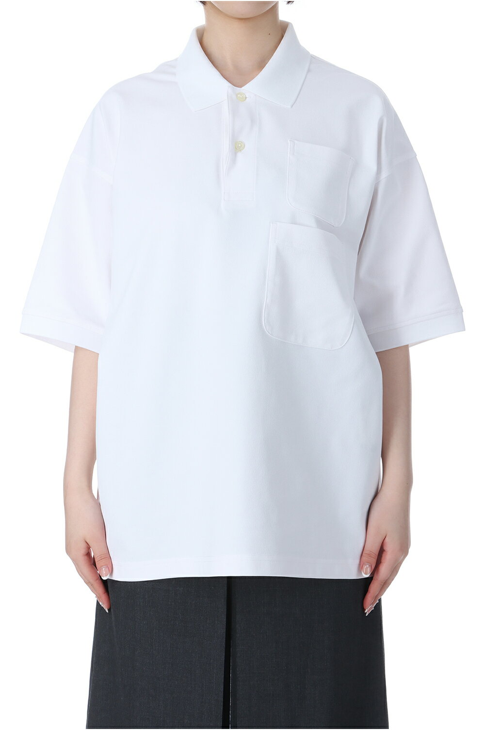 樂天商城 - W's TECH POLO SHIRT W/POCKET S/S - WHITE (BE-37025L) DAIWA PIER39 -Women-(ダイワ ピア 39)