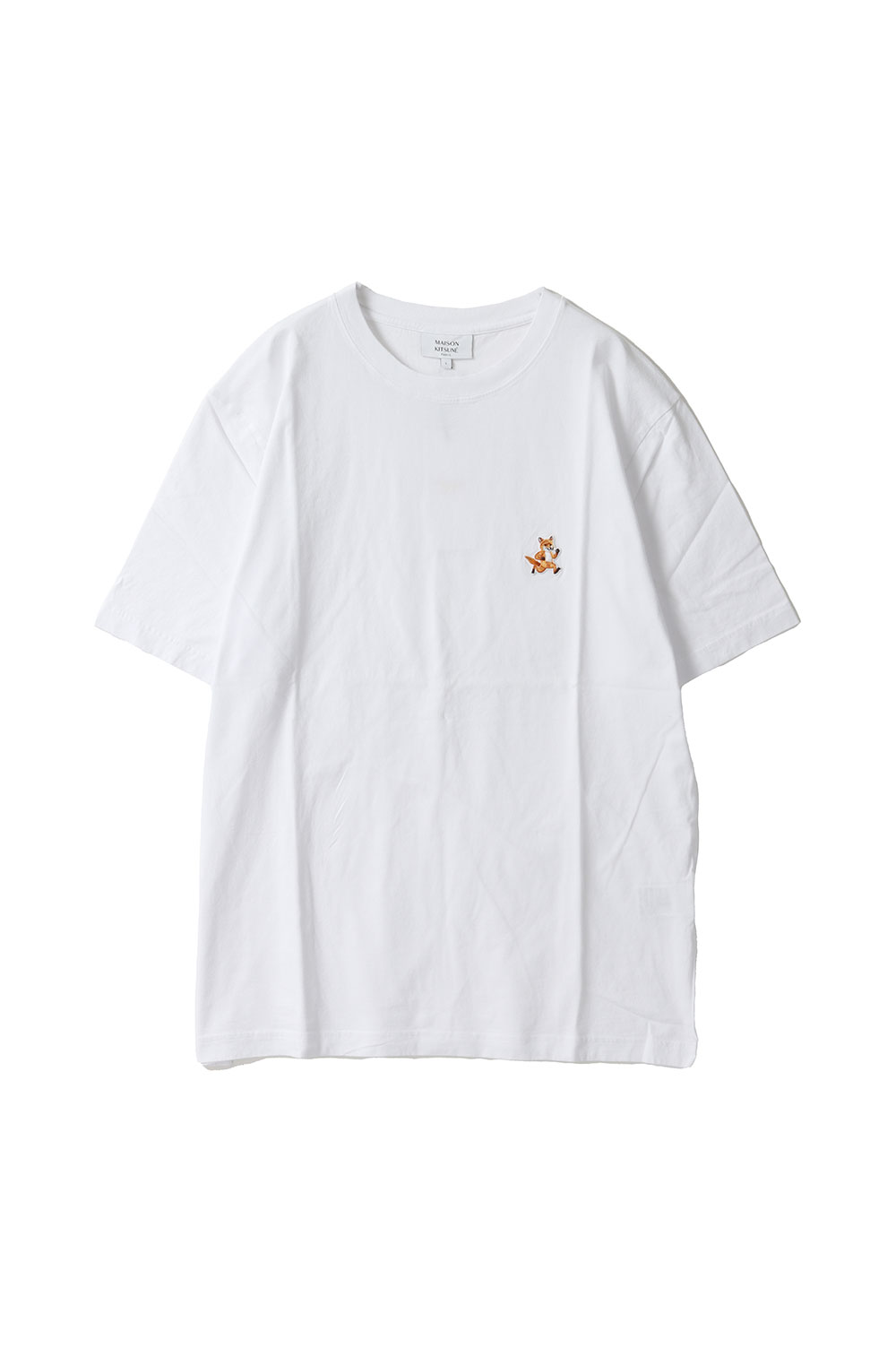 Rakuten - 【P10倍】SPEEDY FOX PATCH COMFORT TEE-SHIRT - WHITE (MM00125KJ0008) Maison Kitsune -Men-(メゾンキツネ)
