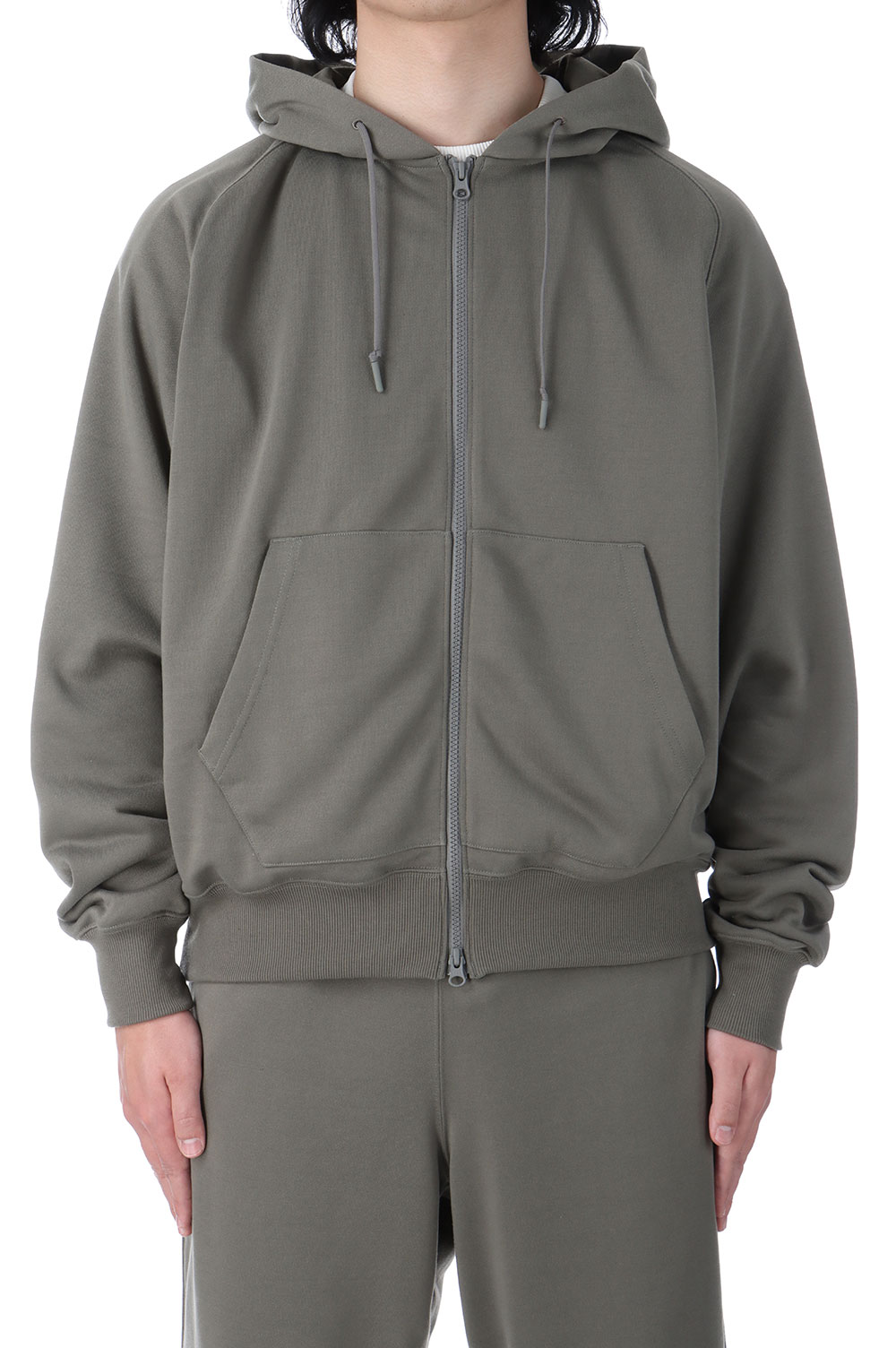 TECH SWEAT FREEDOM ZIP PARKA - WOLF GRAY (BE-52025) DAIWA PIER39( ...