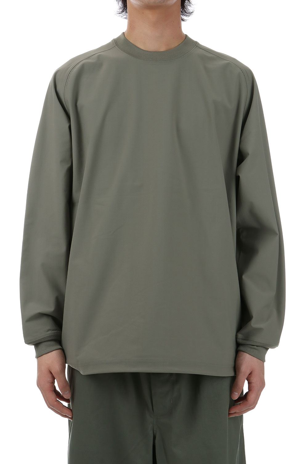 TECH LIGHTWEIGHT L/S TEE - WOLF GRAY (BE-30025) DAIWA PIER39( ԥ39)