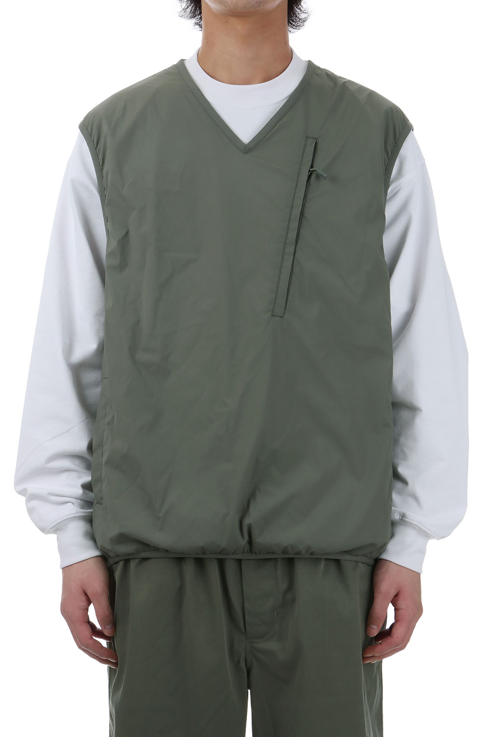 TECH REVERSIBLE FIELD VEST - WOLF GRAY (BJ-23025) 