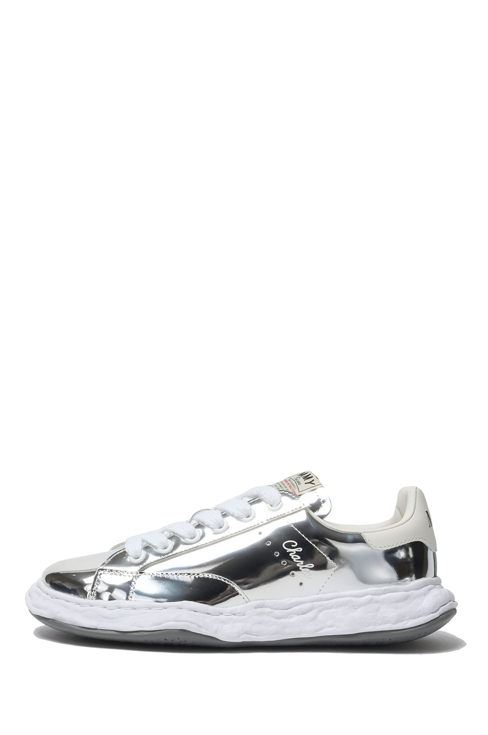 樂天商城 - CHARLES LEATHER LACE - SILVER(A12FW701) (~Size39) MIHARA YASUHIRO -Women(ミハラ ヤスヒロ)