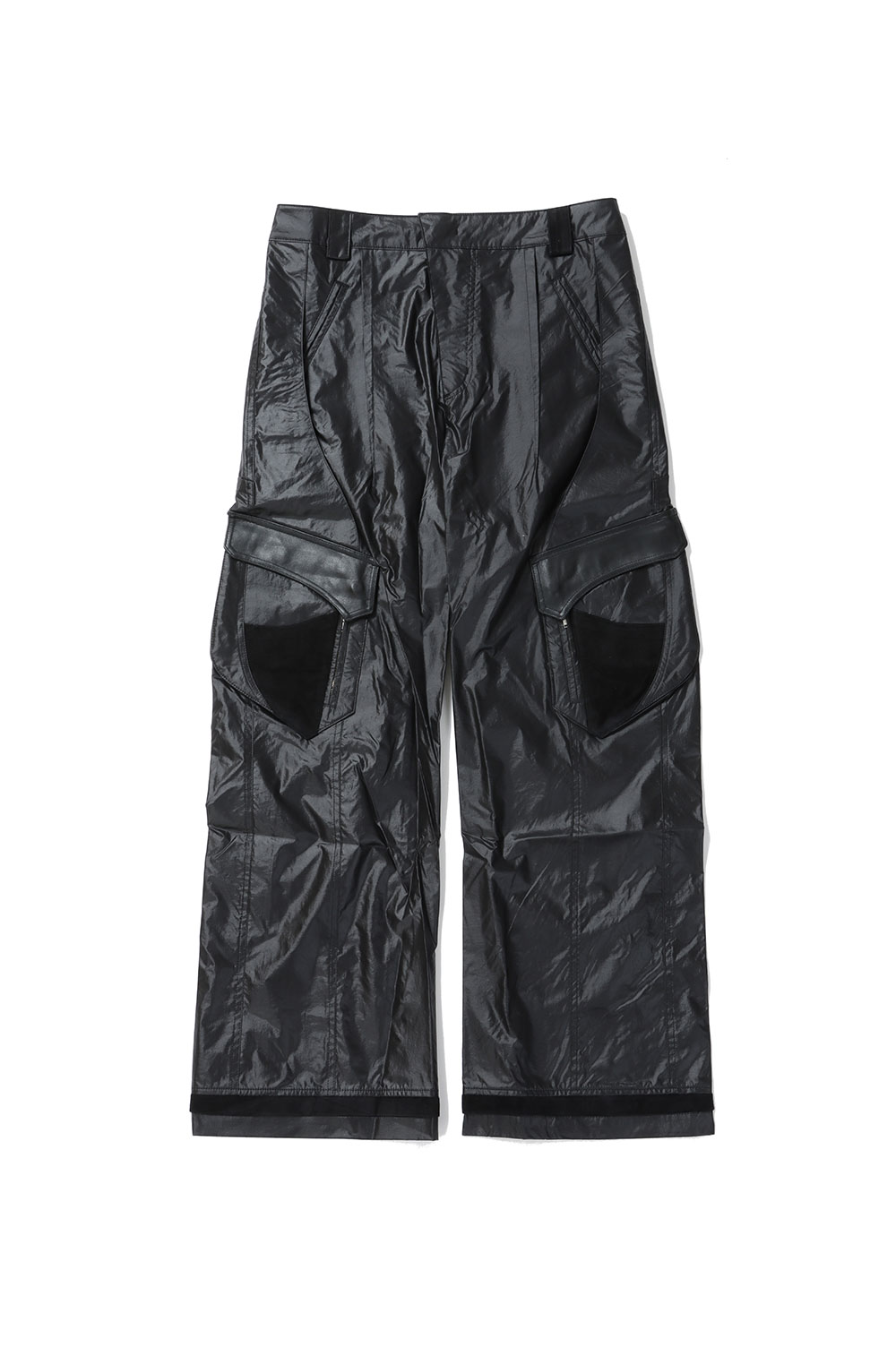 樂天商城 - EP.7 04 TROUSERS - GLOSSY BLACK (EP7TR4-GBK) XLIM(エクスリム)