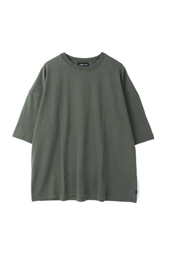 Pigment Wide T - KHAKI (SHL25SS010OE) SHELTECH(シェルテック) Pigment Wide T - KHAKI (SHL25SS010OE) SHELTECH(シェルテック)