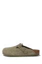 Boston / Suede Leather - FADED KHAKI Birkenstock(ビルケンシュトック)