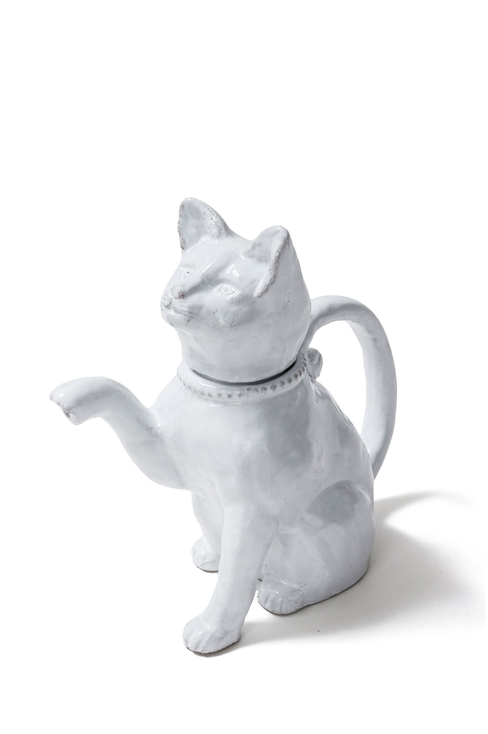 【P5倍】Small Setsuko Cat Teapot (THRSTK2) Astier de Villatte(アスティエ ド ヴィラット)