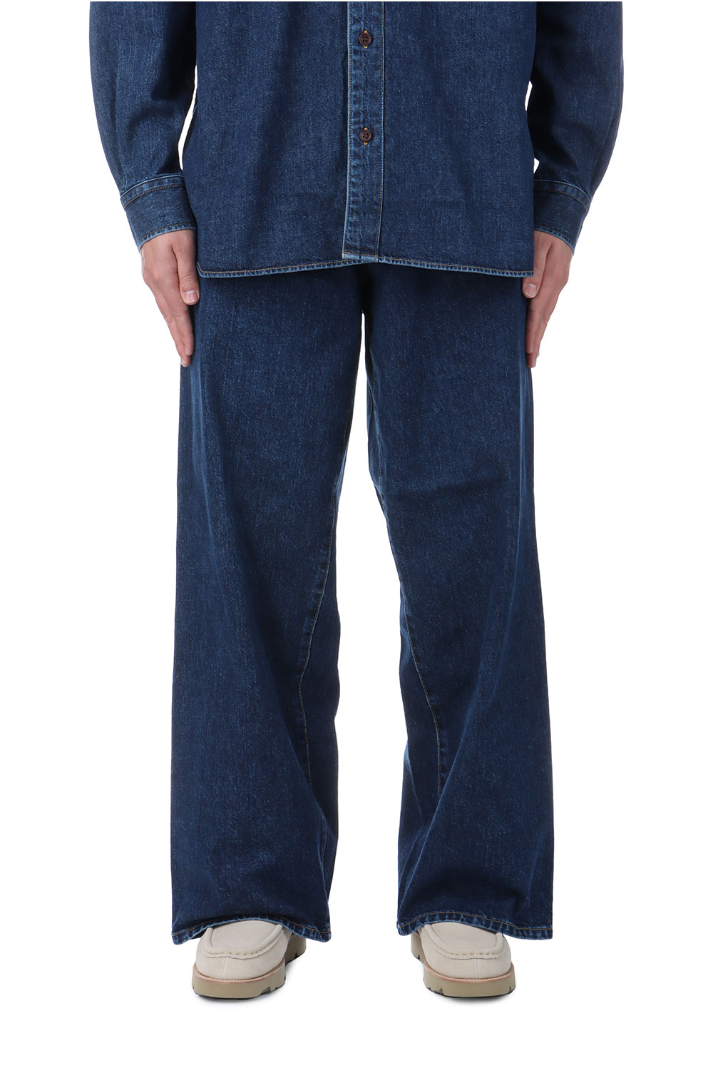 Rakuten - 【P10倍】WIDE FIT DENIM PANT / INDIGO (P003) CEIVE(シーヴ)