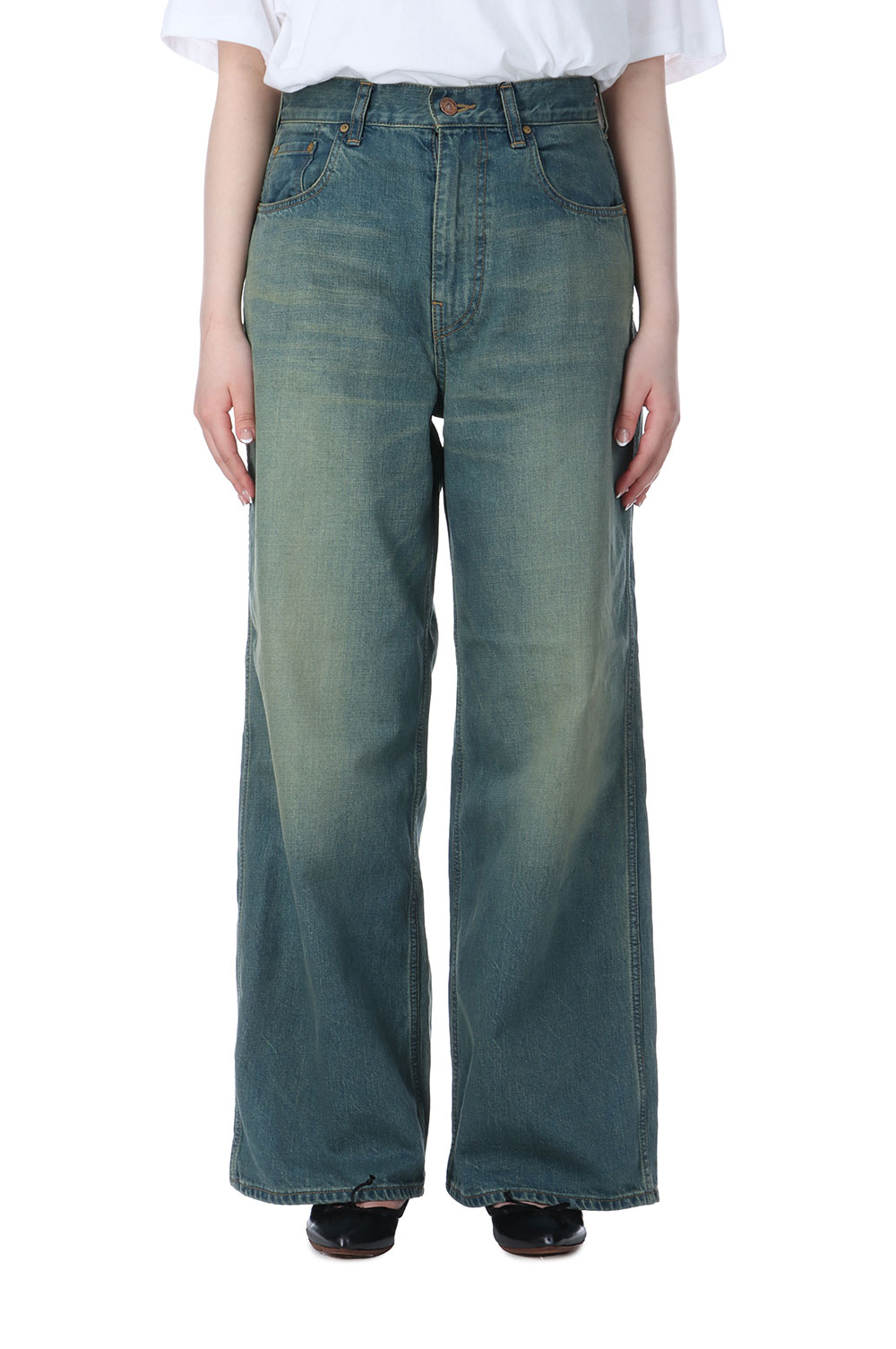 Rakuten - 【P10倍】ROBINSON DENIM PANTS - BLUE (25MMSPA07) Shinzone(シンゾーン)