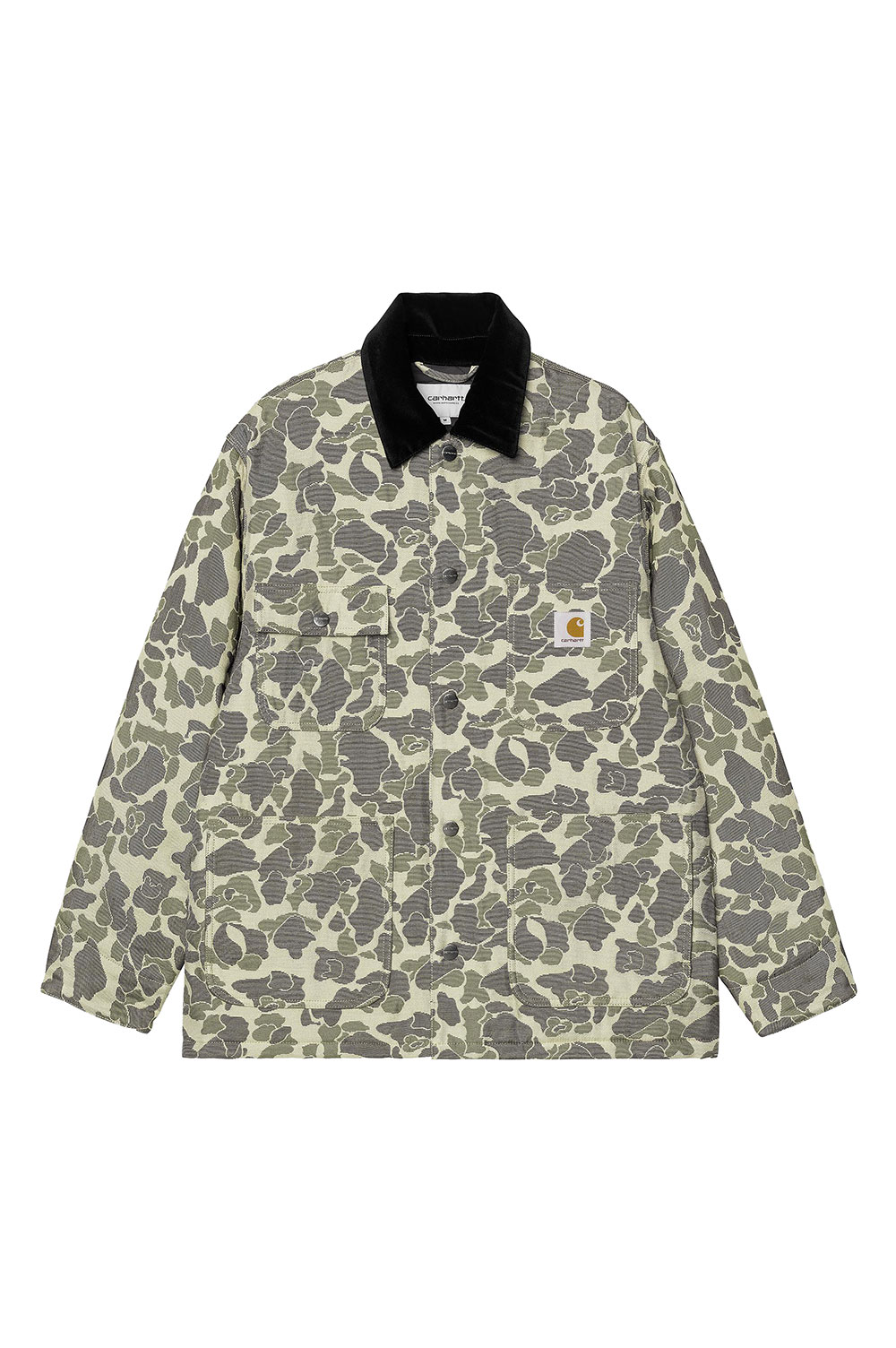 TAPESTRY CHORE COAT / Camo Duck Jacquard Green / Tobacco (I0353293CKXX) Carhartt WIP(カーハート..
