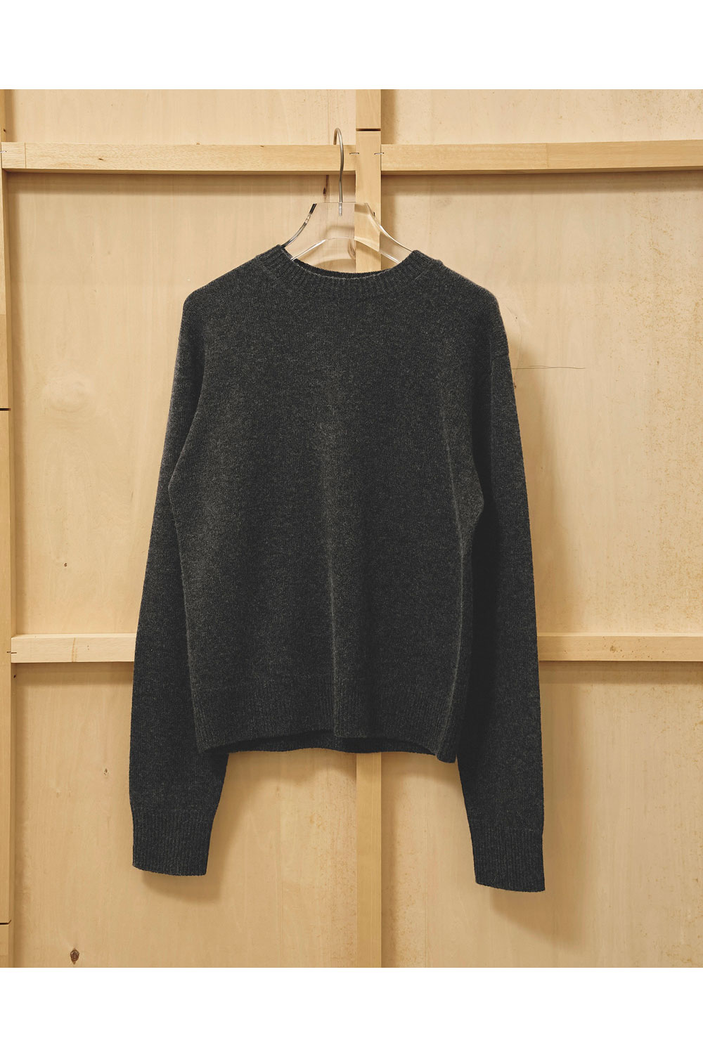 Rakuten - Cashmere Seamless Knit - CHARCOAL GRAY(12520507) Todayful(トゥデイフル)