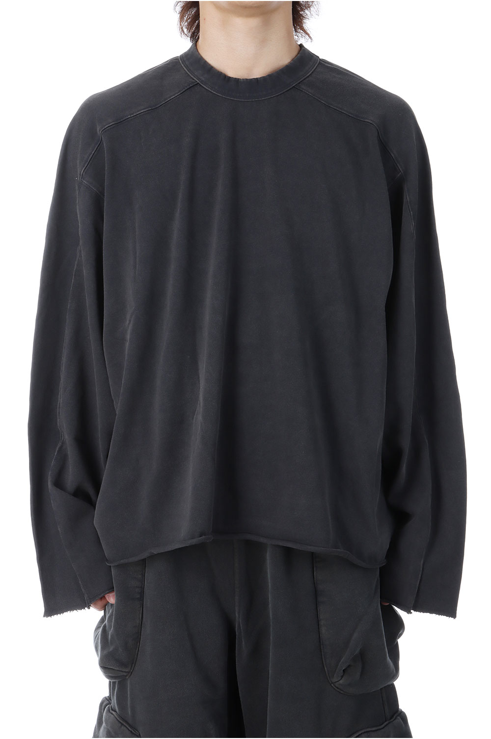 Rakuten - 【P10倍】HEAVY LS TEE / WASHED BLACK (ES2486WB) Entire Studios(エンタイア スタジオ)