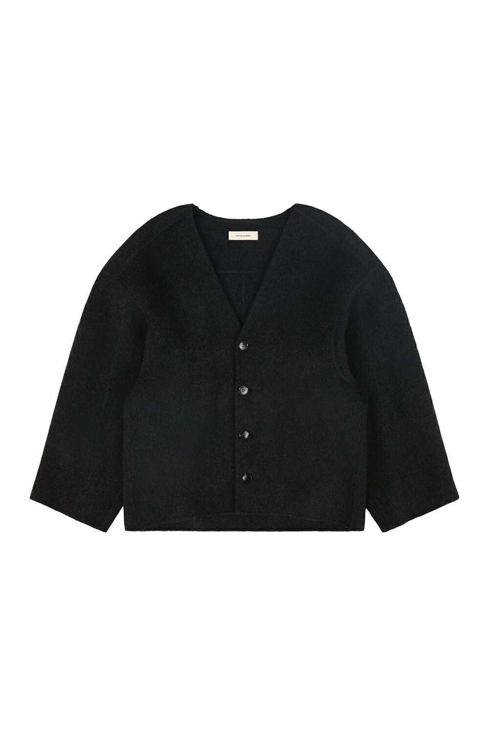 樂天商城 - JOOL JACKET / BLACK WOOL (ESU-W25-1020-BW) Entire Studios(エンタイア スタジオ)