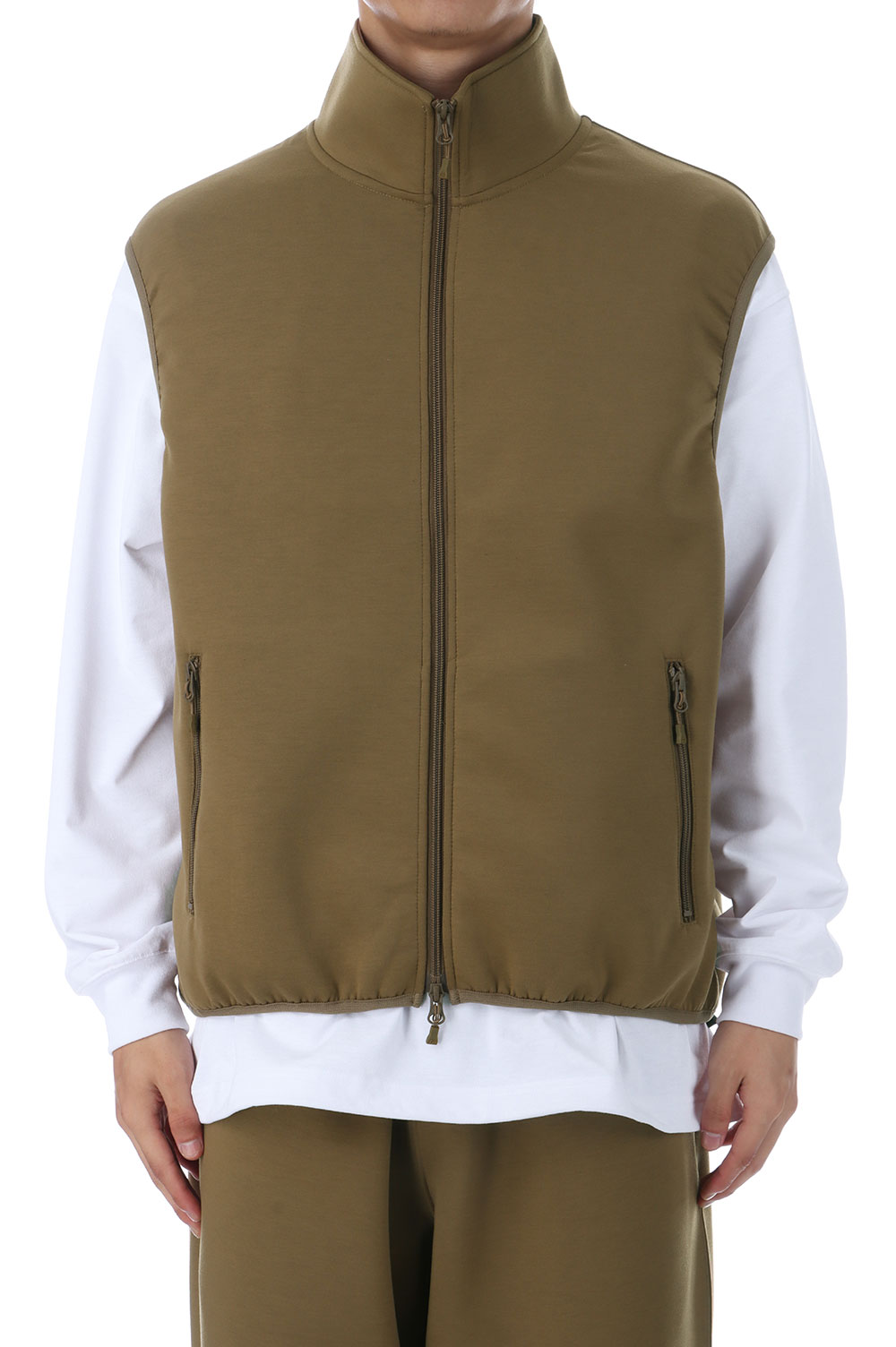 Rakuten - TECH SCUBA KNIT STAND COLLAR VEST - COYOTE (BE-61025W) DAIWA PIER39(ダイワ ピア39)