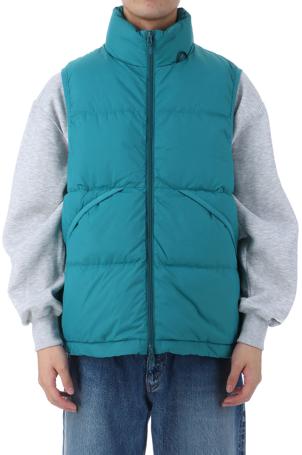 樂天商城 - TECH ALPINE DOWN VEST - EMERALD GREEN (BW-24025W) DAIWA PIER39(ダイワ ピア39)