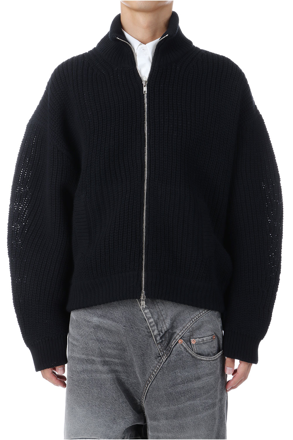 BOUNCE FUSION DRIVERS KNIT - BLACK (25AW67KN197) doublet(ダブレット)