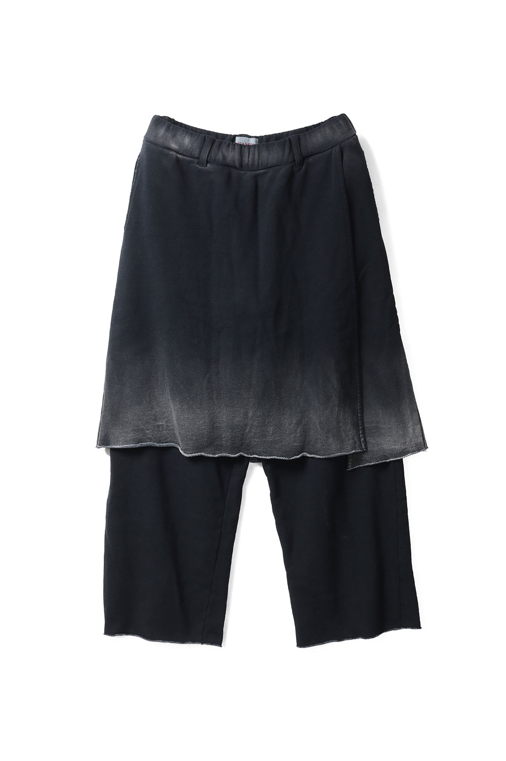 Rakuten - 【P10倍】Distressed Docking Style Sweat Pants - BLACK (G15PT079) KAMIYA(カミヤ)