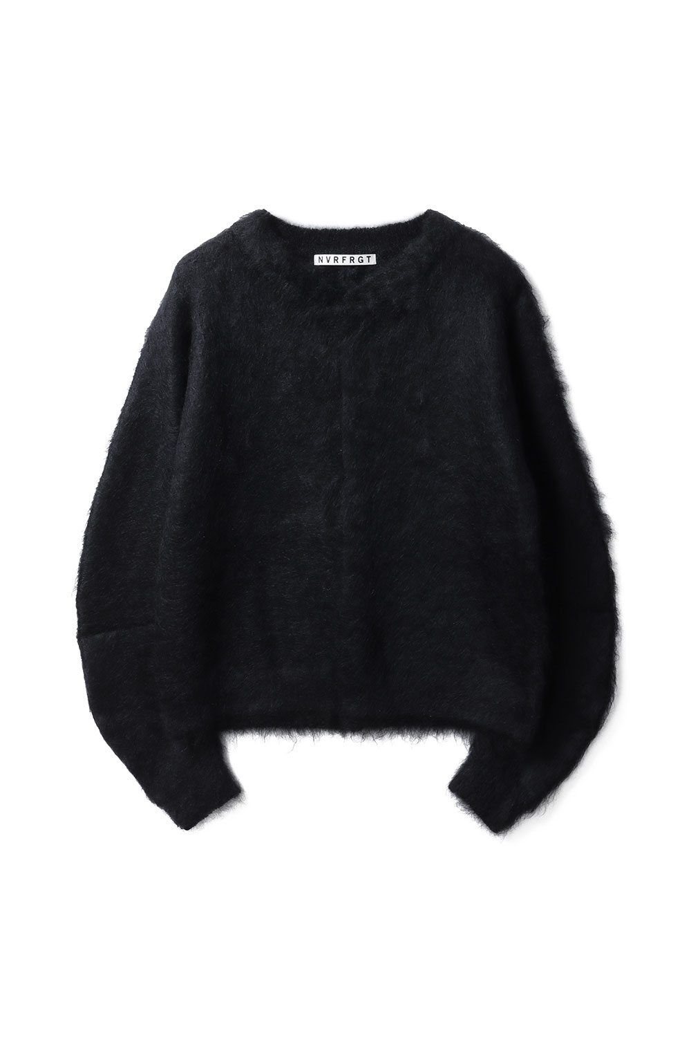 Rakuten - BRUSHED MOHAIR V-NECK SWEATER - BLACK (NF252K02) NVRFRGT(ネヴァーフォーゲット)