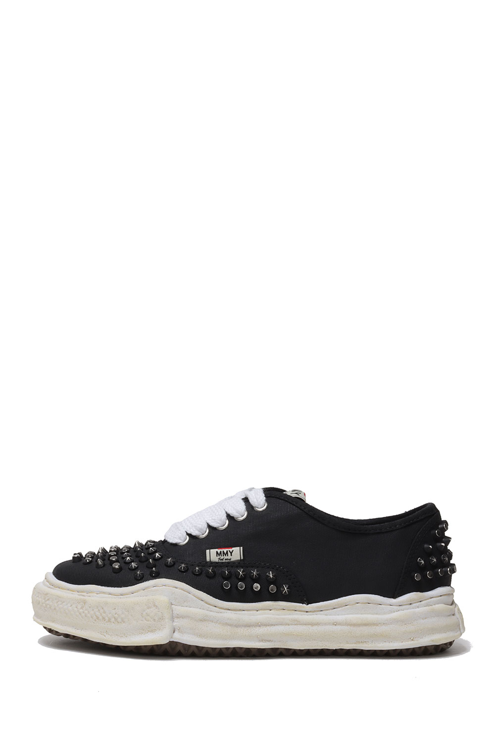 樂天商城 - BAKER studded paint canvas Low-Top / BLACK (A15FW733) MIHARA YASUHIRO(ミハラ ヤスヒロ)
