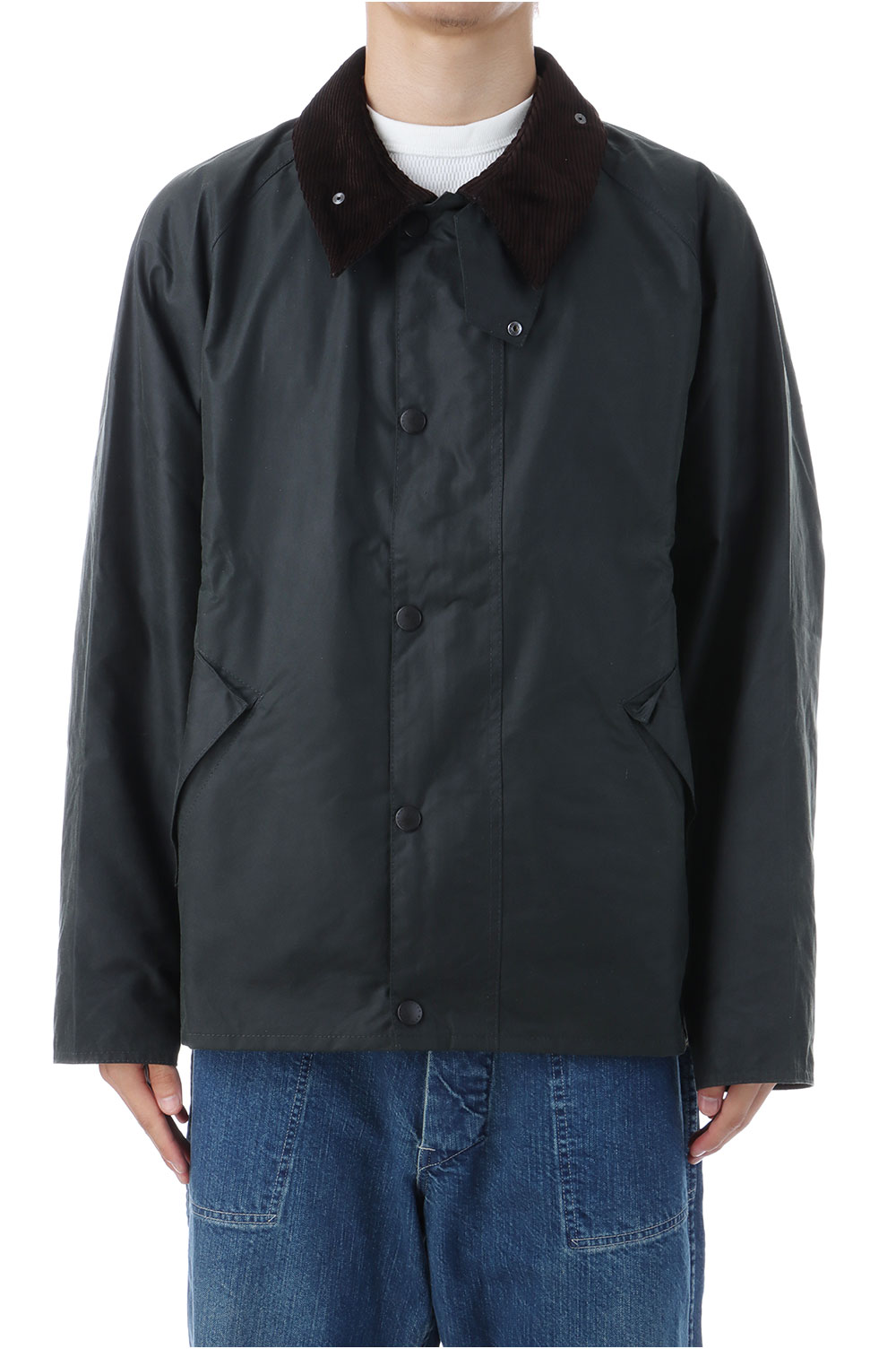 樂天商城 - over size transport wax jacket - SAGE (MWX1678) Barbour(バブアー)
