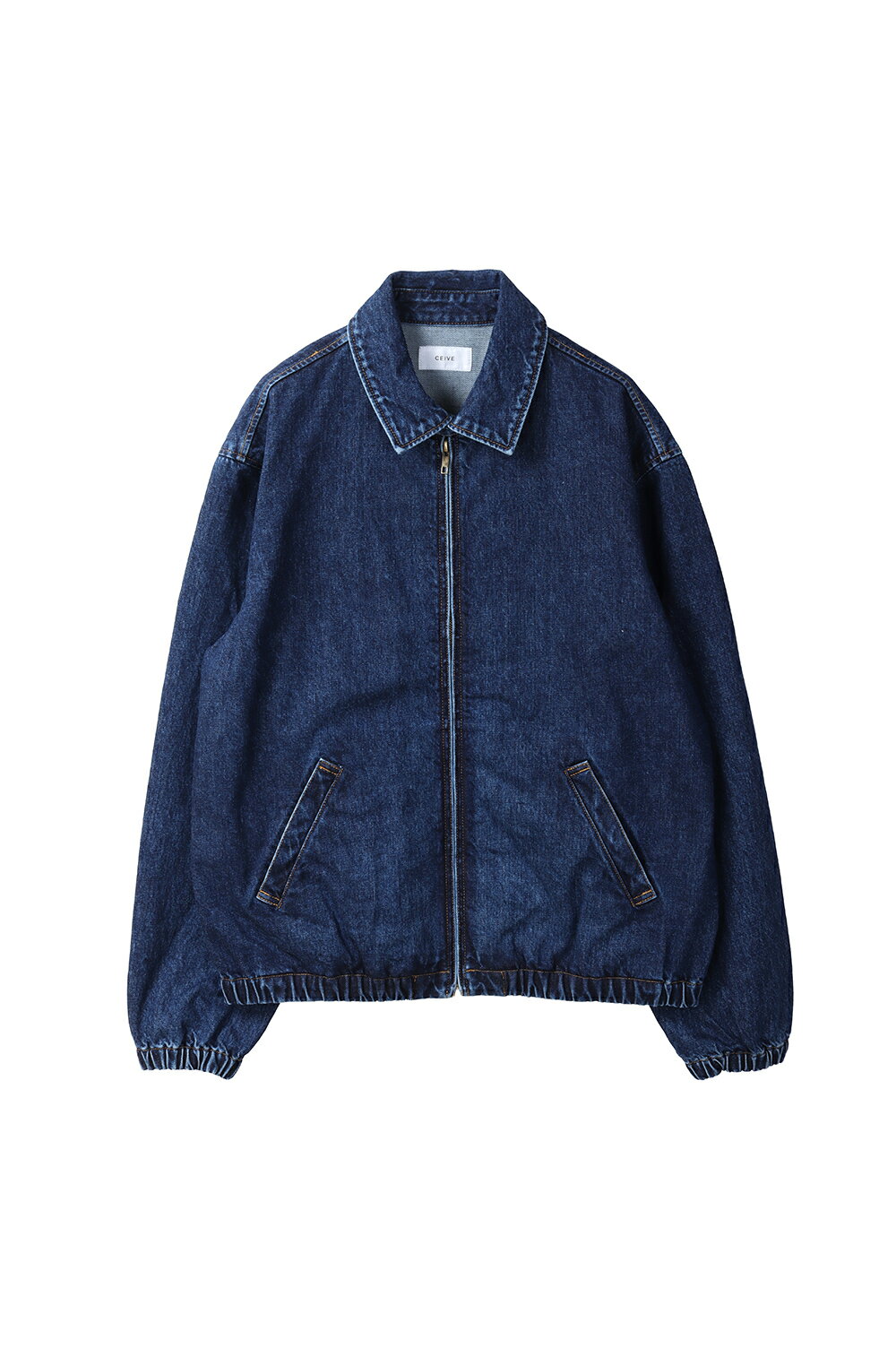 Rakuten - 【P10倍】DENIM HARRINGTON JACKET - INDIGO (J003) CEIVE(シーヴ)
