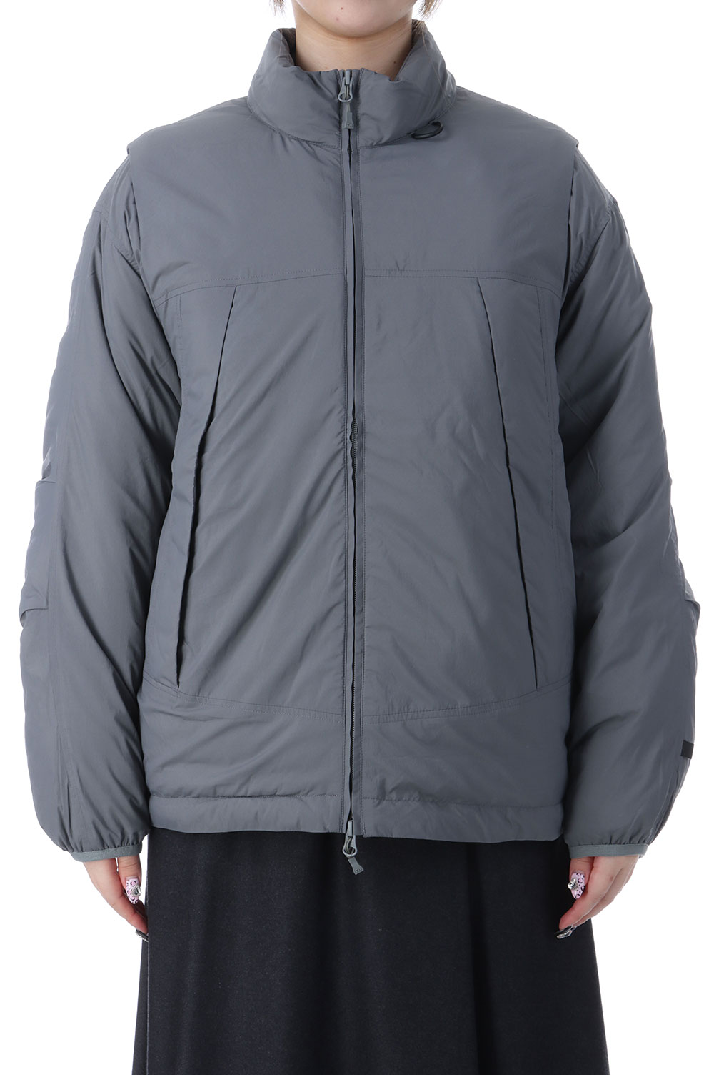 Rakuten - W's TECH 2WAY FIELD INNER DOWN JACKET - LIGHT GRAY (BW-20025WL) DAIWA PIER39 -Women-(ダイワ ピア 39)