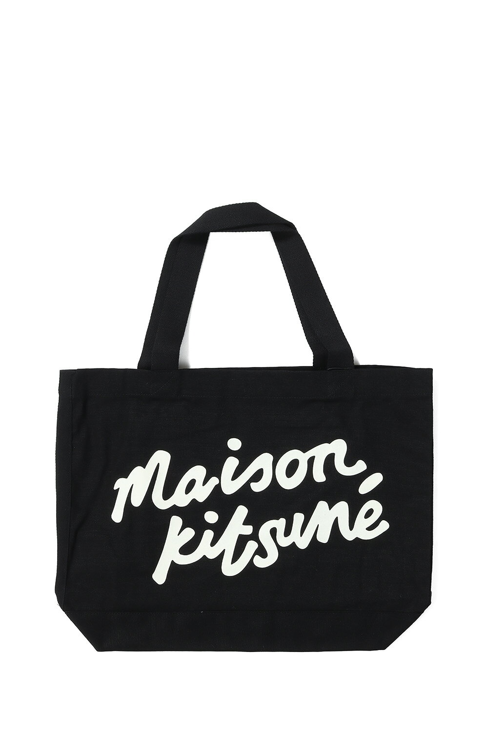 Rakuten - 【P10倍】MAISON KITSUNE HANDWRITING TOTE - BLACK (PW05124WW9042) Maison Kitsune -Women-(メゾンキツネ)