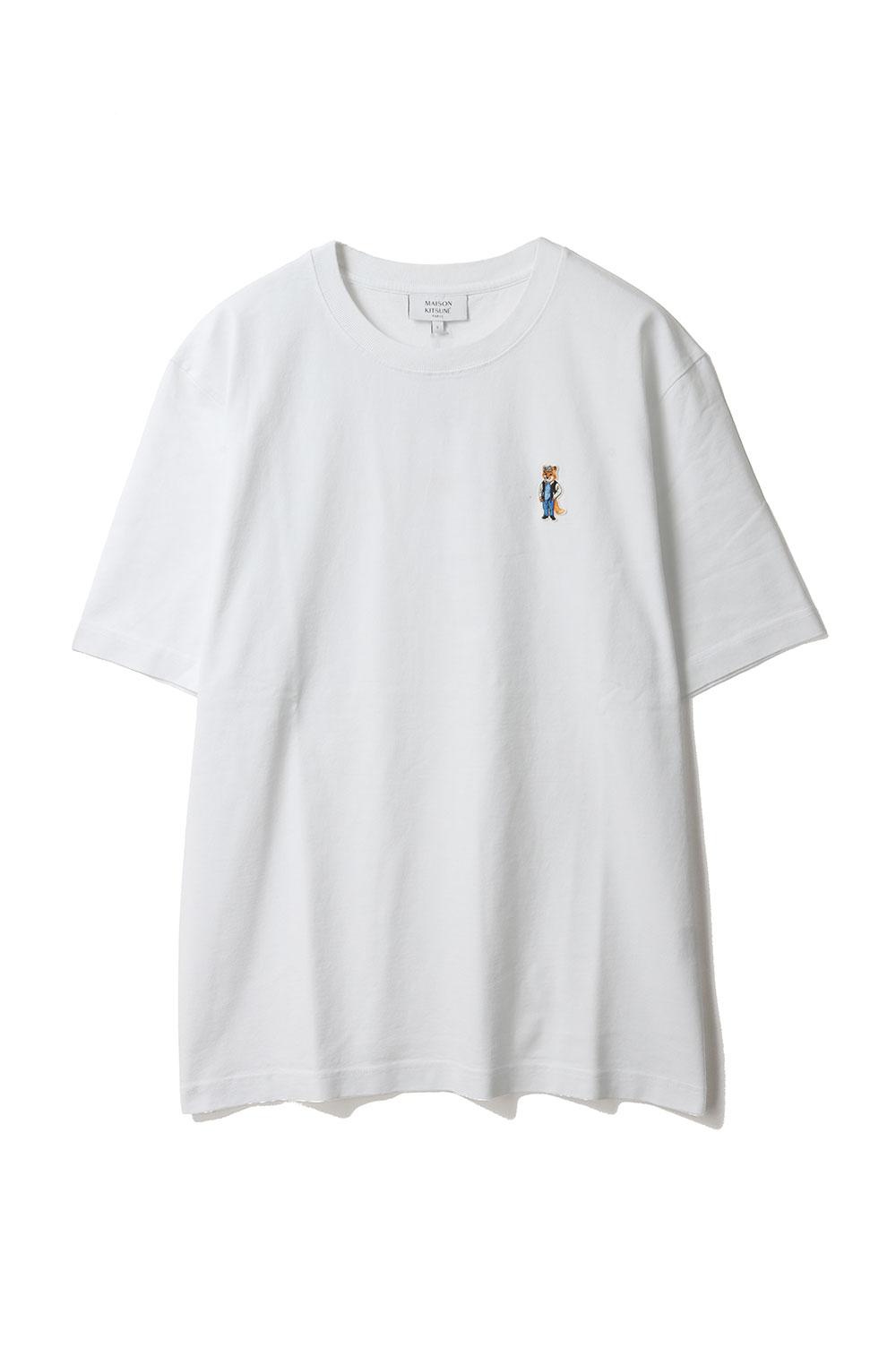 樂天商城 - DRESSED FOX COMFORT TEE-SHIRT - WHITE (PM00121KJ7025) Maison Kitsune -Men-(メゾンキツネ)