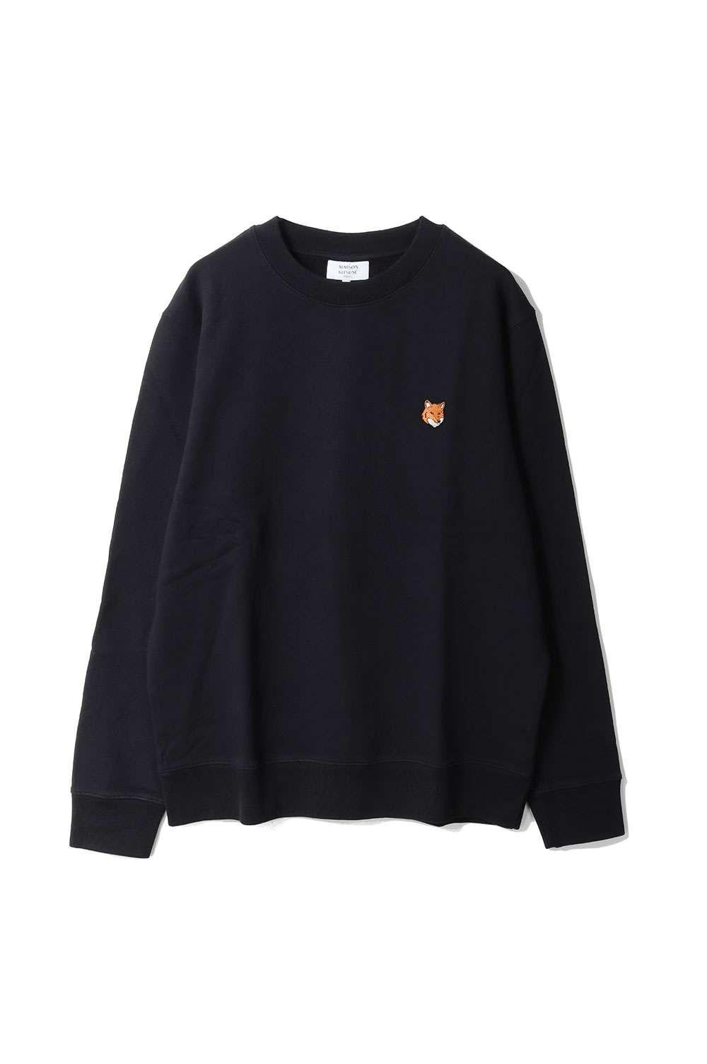 Rakuten - 【P10倍】FOX HEAD REGULAR SWEATSHIRT - BLACK (PM00303KM0340) Maison Kitsune -Men-(メゾンキツネ)