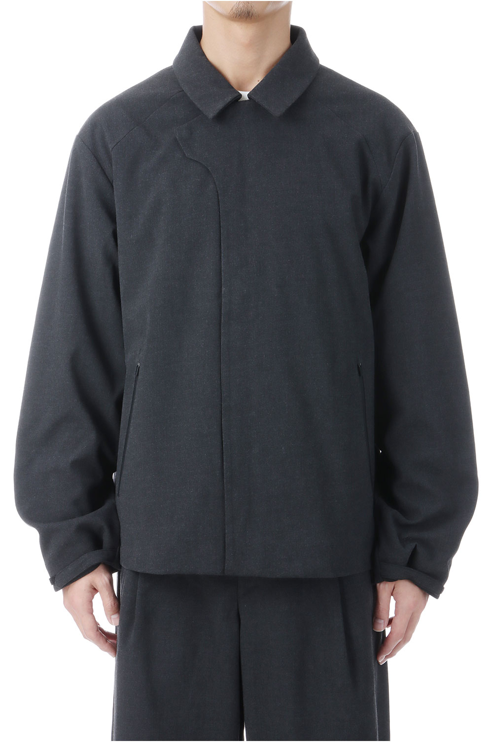 Rakuten - 【P10倍】WAYPOINT TEXTURE JACKET - DARK GREY (AW25010) Hiking Patrol(ハイキングパトロール)