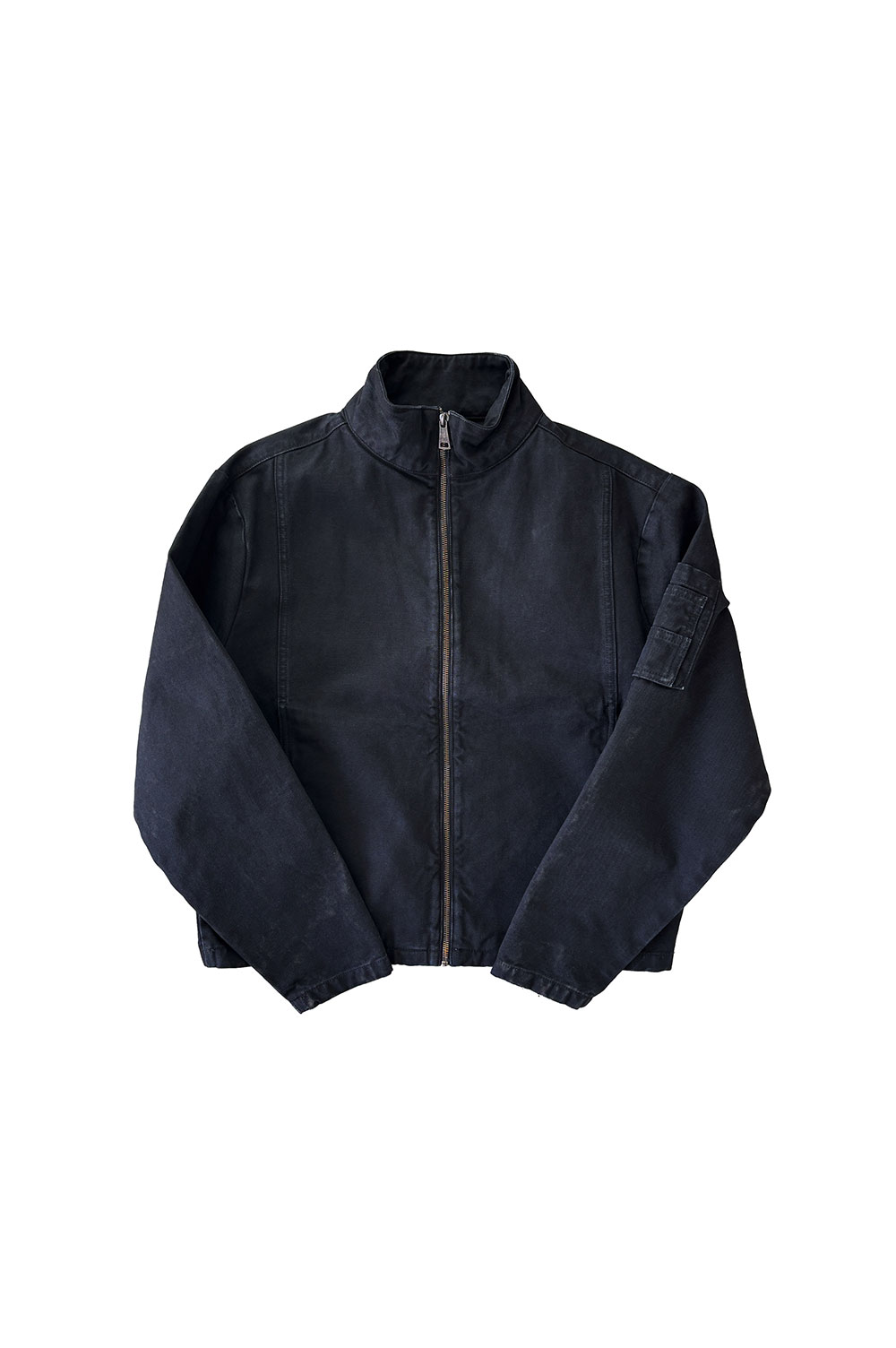 Rakuten - 【P10倍】HIGH COLLAR CANVAS JACKET - BLACK (NM-0099-BL) NO MAINTENANCE(ノー メンテナンス)